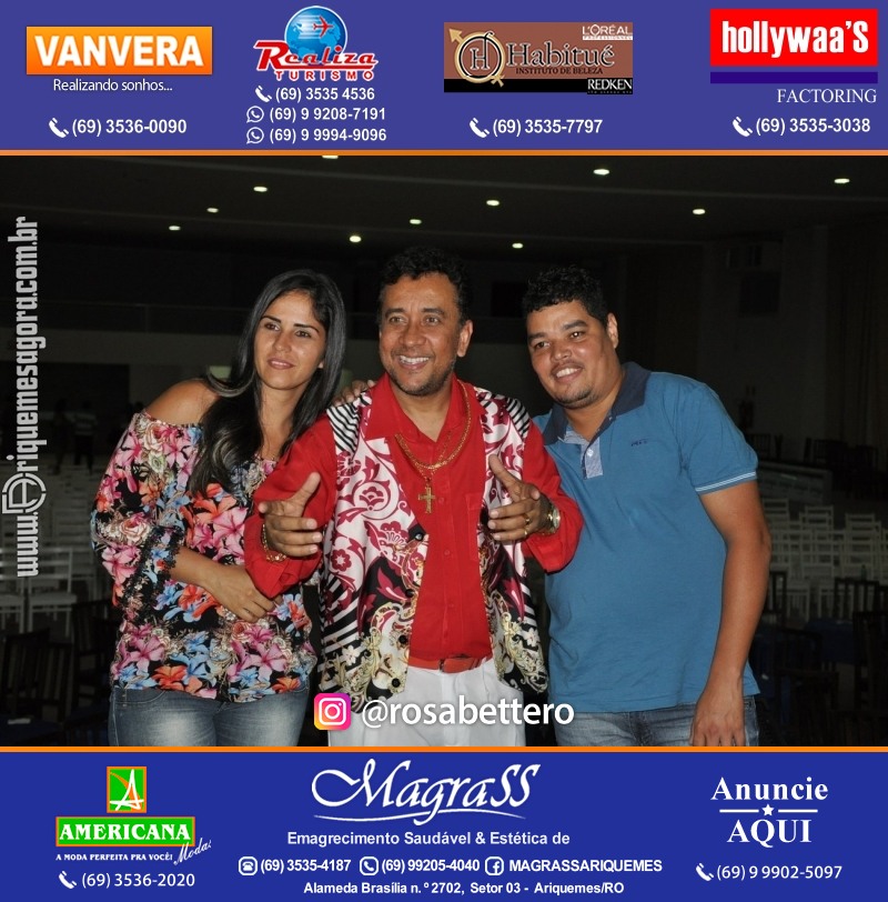 VAMOS LEMBRAR? Show com Paulinho Gogó em Ariquemes Show com Paulinho Gogó em Ariquemes