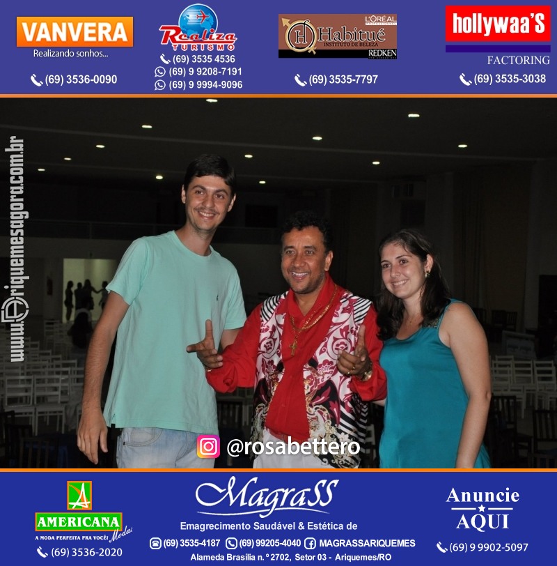 VAMOS LEMBRAR? Show com Paulinho Gogó em Ariquemes Show com Paulinho Gogó em Ariquemes