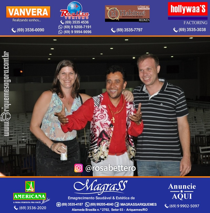 VAMOS LEMBRAR? Show com Paulinho Gogó em Ariquemes Show com Paulinho Gogó em Ariquemes