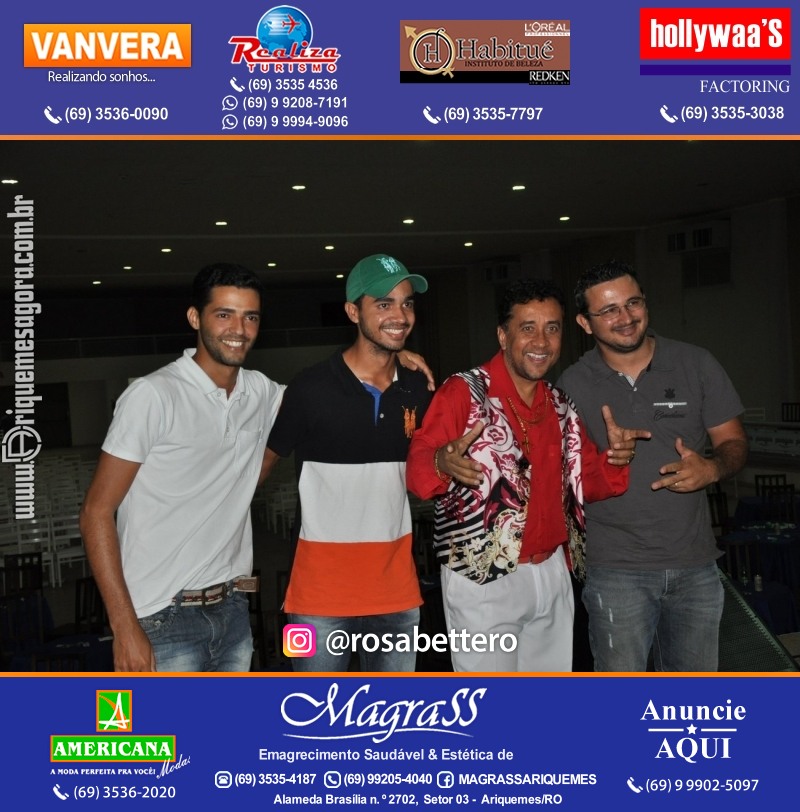 VAMOS LEMBRAR? Show com Paulinho Gogó em Ariquemes Show com Paulinho Gogó em Ariquemes