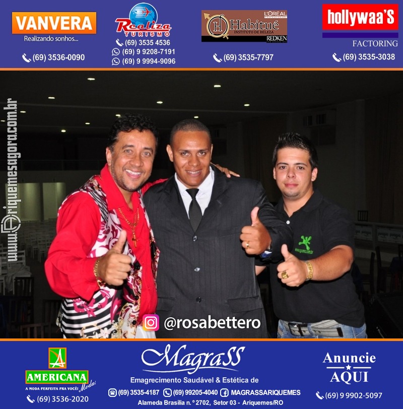 VAMOS LEMBRAR? Show com Paulinho Gogó em Ariquemes Show com Paulinho Gogó em Ariquemes