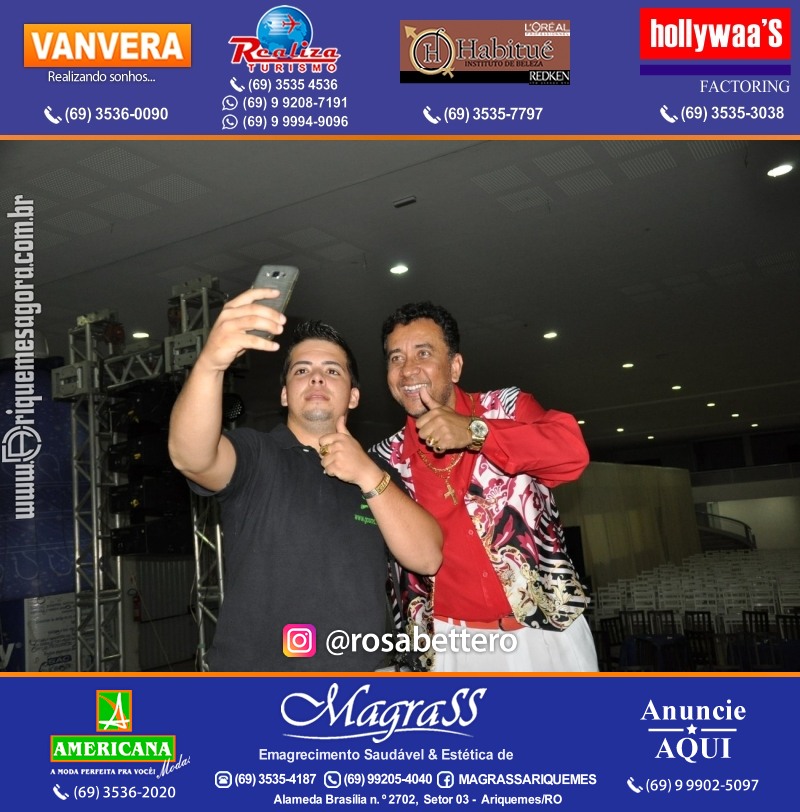 VAMOS LEMBRAR? Show com Paulinho Gogó em Ariquemes Show com Paulinho Gogó em Ariquemes