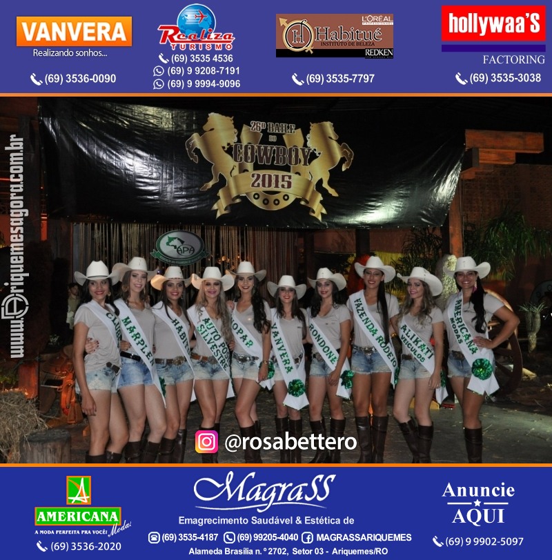 VAMOS LEMBRAR? EXPOARI - 26º Baile do Cowboy em Ariquemes, desfile & galera