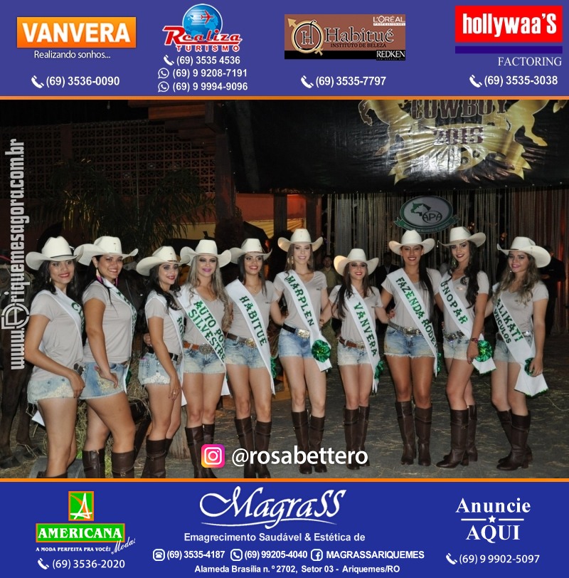 VAMOS LEMBRAR? EXPOARI - 26º Baile do Cowboy em Ariquemes, desfile & galera