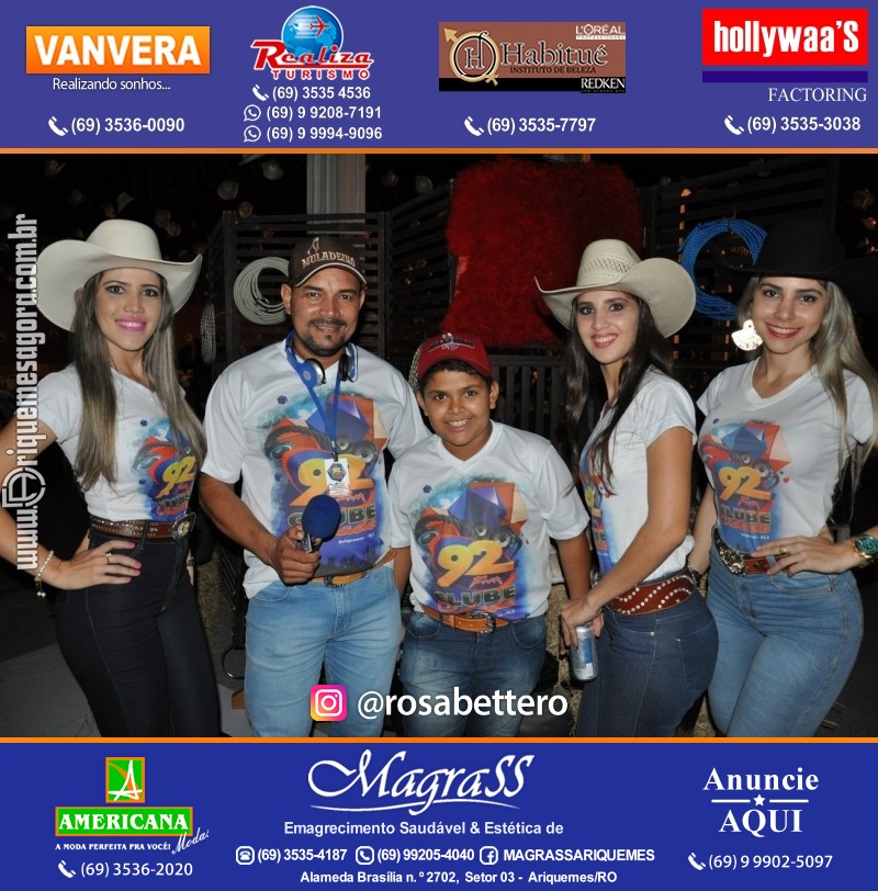 VAMOS LEMBRAR? EXPOARI - 26º Baile do Cowboy em Ariquemes, desfile & galera