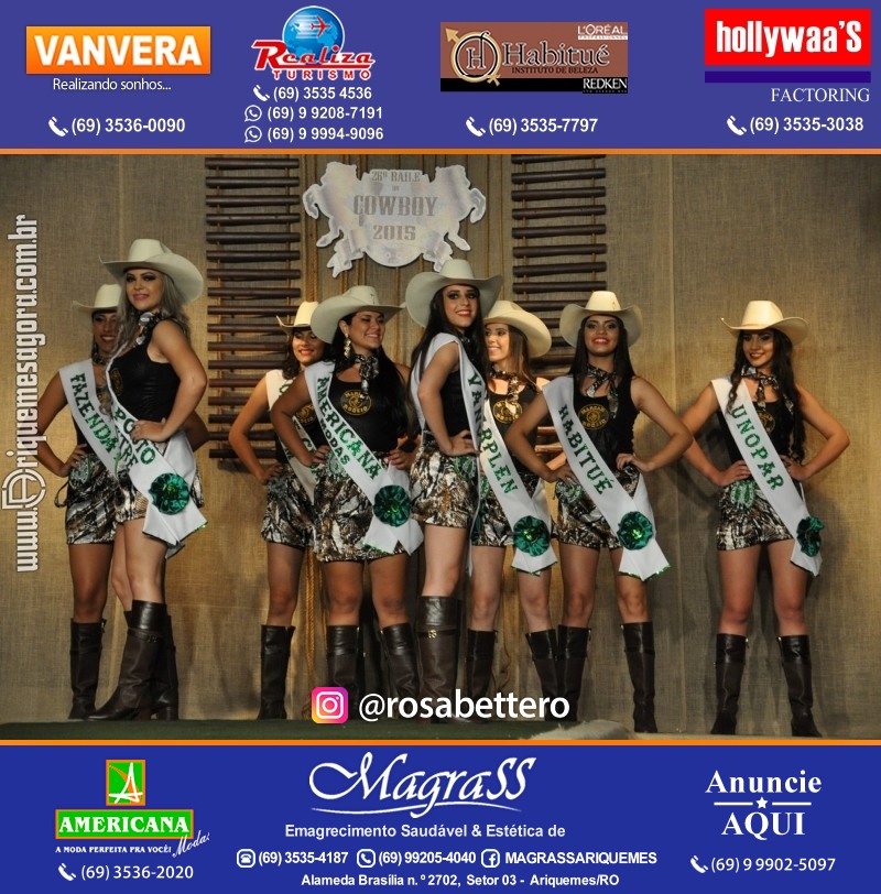 VAMOS LEMBRAR? EXPOARI - 26º Baile do Cowboy em Ariquemes, desfile & galera