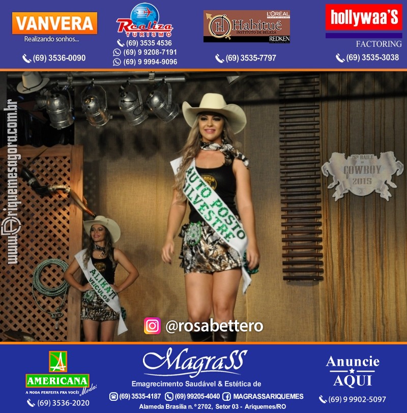 VAMOS LEMBRAR? EXPOARI - 26º Baile do Cowboy em Ariquemes, desfile & galera