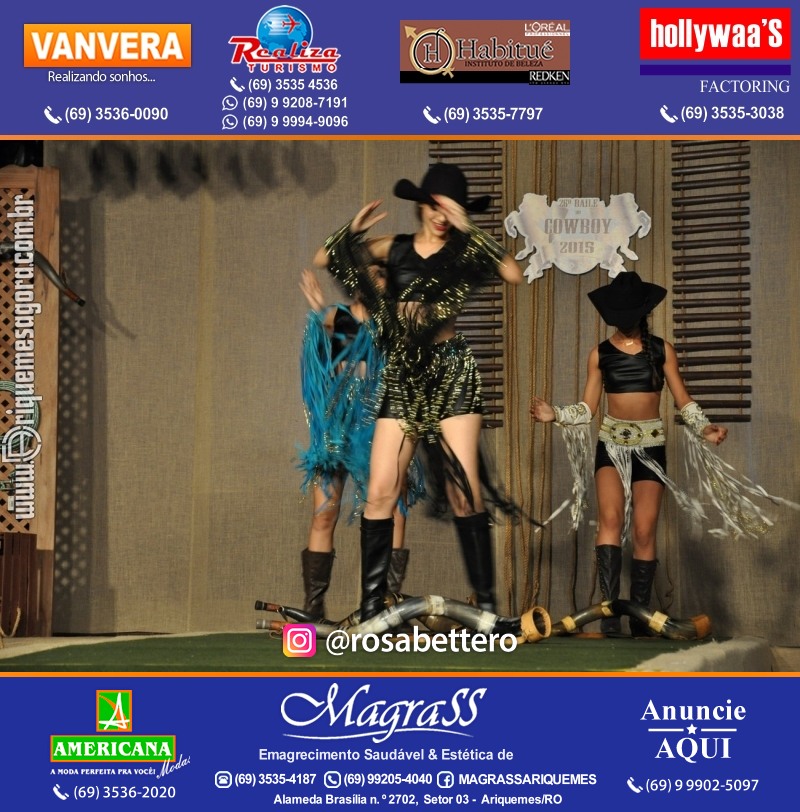 VAMOS LEMBRAR? EXPOARI - 26º Baile do Cowboy em Ariquemes, desfile & galera