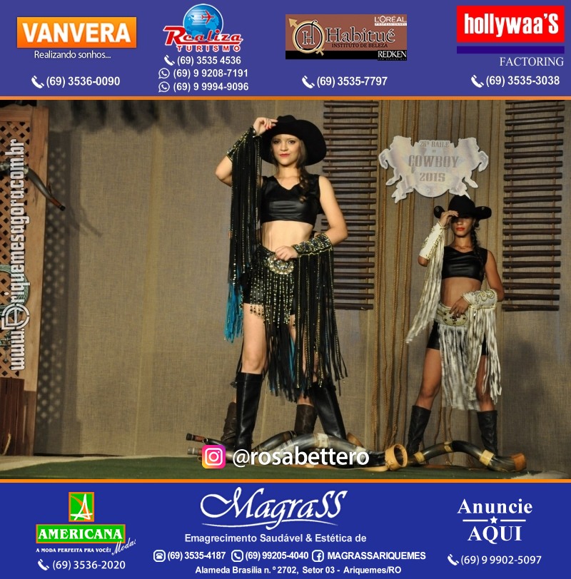 VAMOS LEMBRAR? EXPOARI - 26º Baile do Cowboy em Ariquemes, desfile & galera