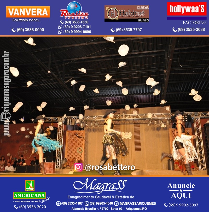 VAMOS LEMBRAR? EXPOARI - 26º Baile do Cowboy em Ariquemes, desfile & galera