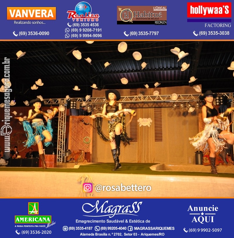 VAMOS LEMBRAR? EXPOARI - 26º Baile do Cowboy em Ariquemes, desfile & galera