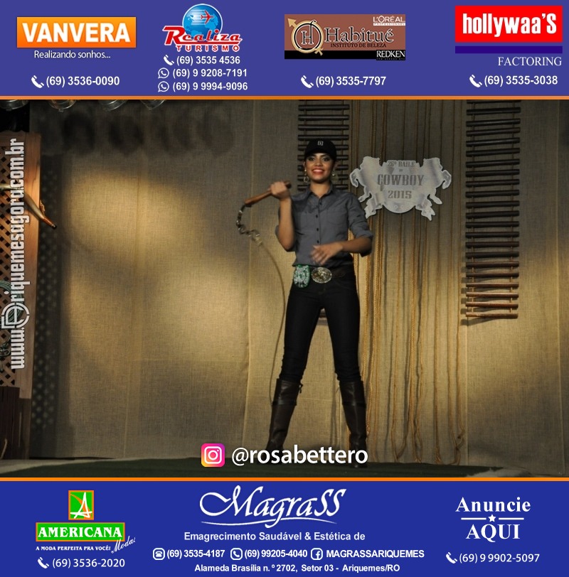VAMOS LEMBRAR? EXPOARI - 26º Baile do Cowboy em Ariquemes, desfile & galera