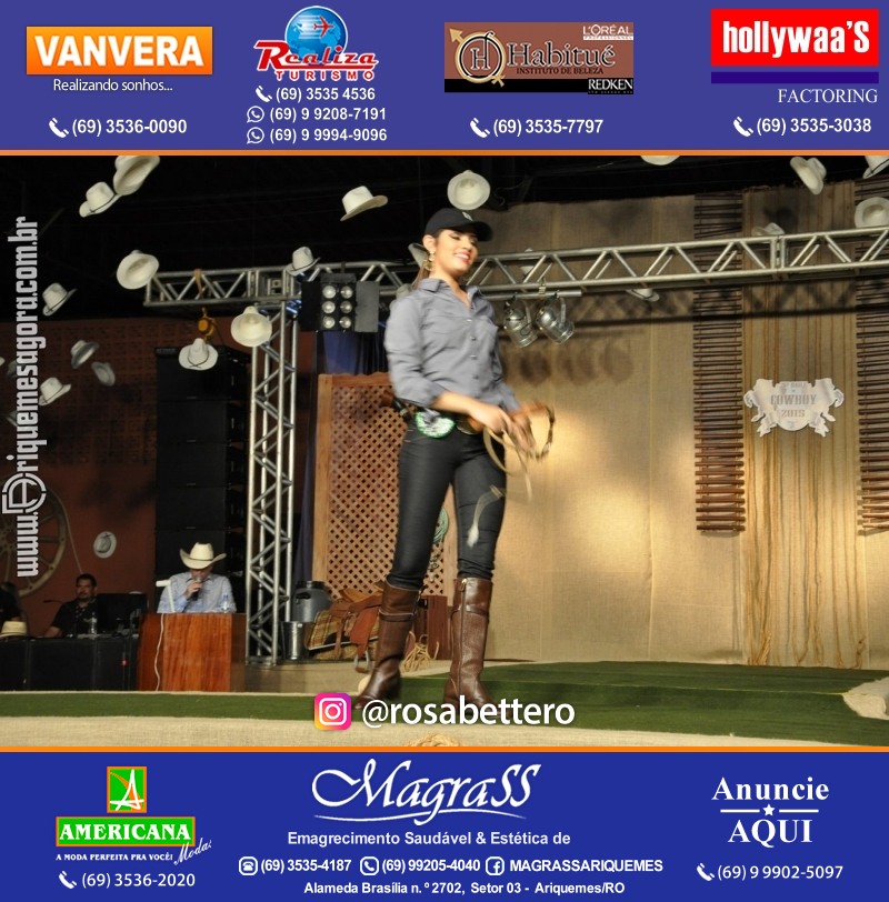 VAMOS LEMBRAR? EXPOARI - 26º Baile do Cowboy em Ariquemes, desfile & galera