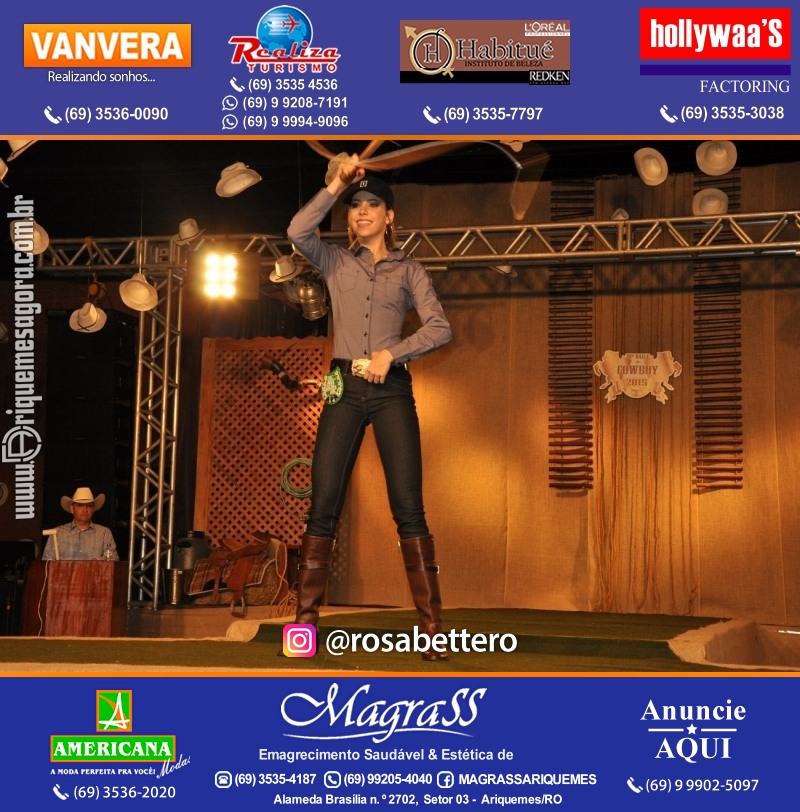 VAMOS LEMBRAR? EXPOARI - 26º Baile do Cowboy em Ariquemes, desfile & galera