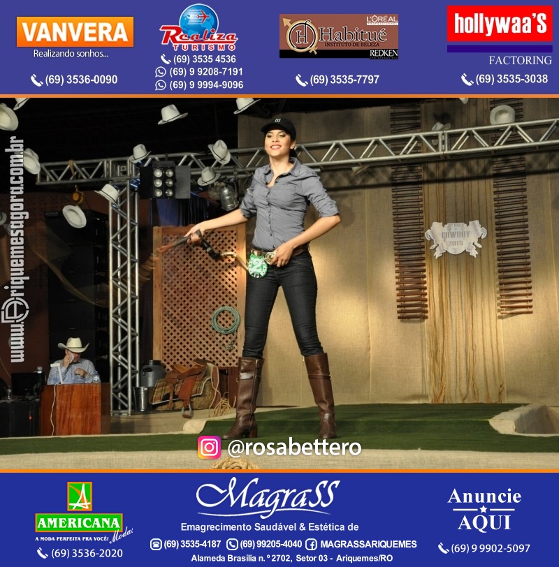VAMOS LEMBRAR? EXPOARI - 26º Baile do Cowboy em Ariquemes, desfile & galera