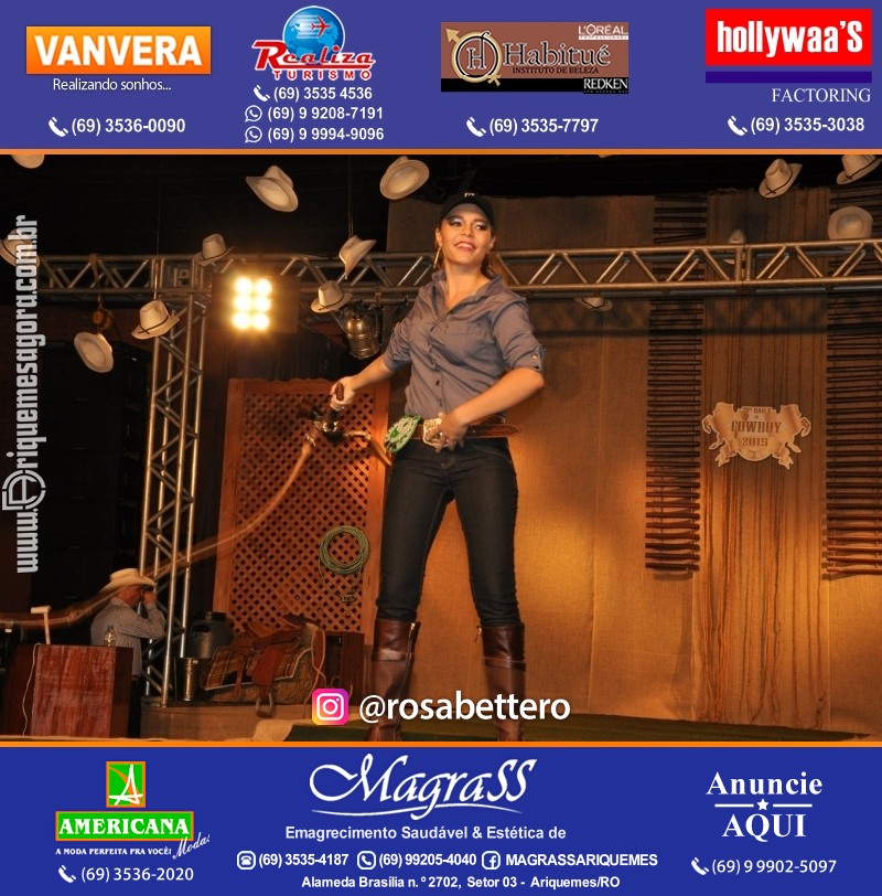 VAMOS LEMBRAR? EXPOARI - 26º Baile do Cowboy em Ariquemes, desfile & galera