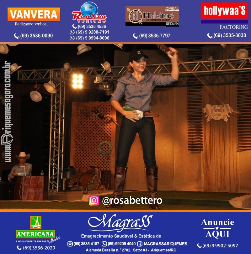 VAMOS LEMBRAR? EXPOARI - 26º Baile do Cowboy em Ariquemes, desfile & galera
