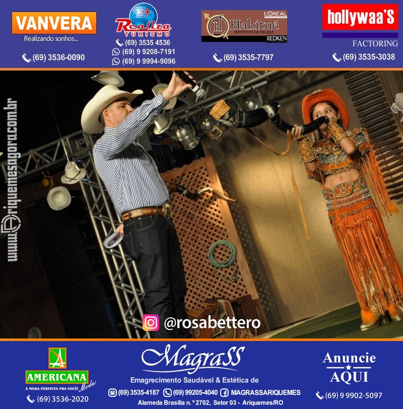VAMOS LEMBRAR? EXPOARI - 26º Baile do Cowboy em Ariquemes, desfile & galera