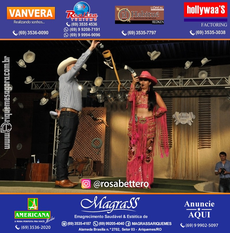 VAMOS LEMBRAR? EXPOARI - 26º Baile do Cowboy em Ariquemes, desfile & galera