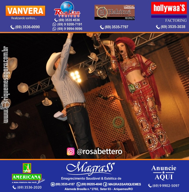 VAMOS LEMBRAR? EXPOARI - 26º Baile do Cowboy em Ariquemes, desfile & galera