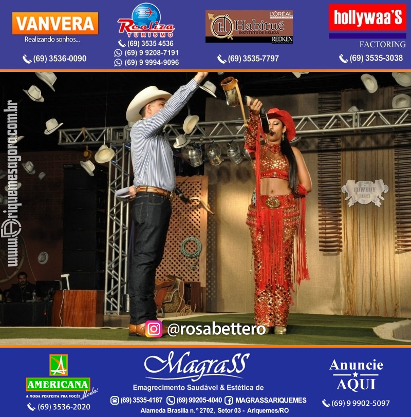 VAMOS LEMBRAR? EXPOARI - 26º Baile do Cowboy em Ariquemes, desfile & galera