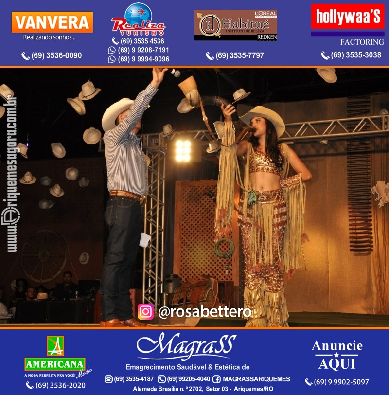 VAMOS LEMBRAR? EXPOARI - 26º Baile do Cowboy em Ariquemes, desfile & galera