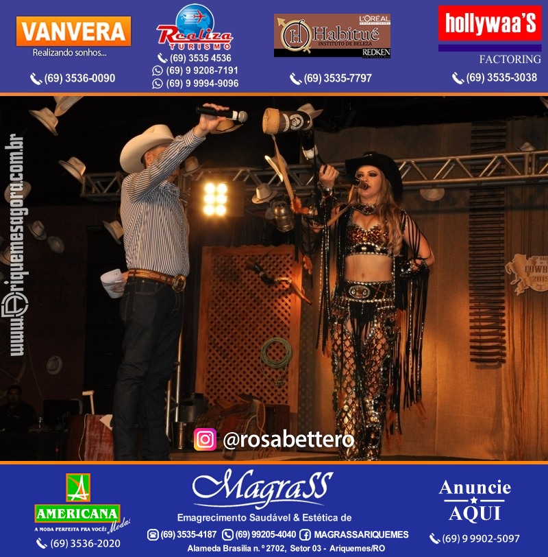 VAMOS LEMBRAR? EXPOARI - 26º Baile do Cowboy em Ariquemes, desfile & galera