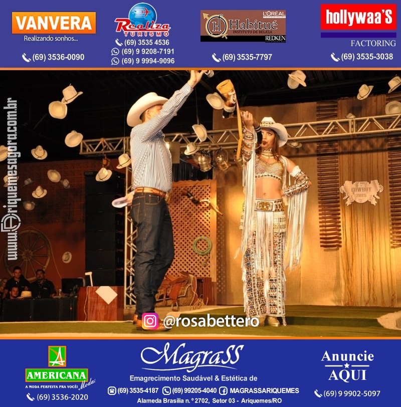 VAMOS LEMBRAR? EXPOARI - 26º Baile do Cowboy em Ariquemes, desfile & galera