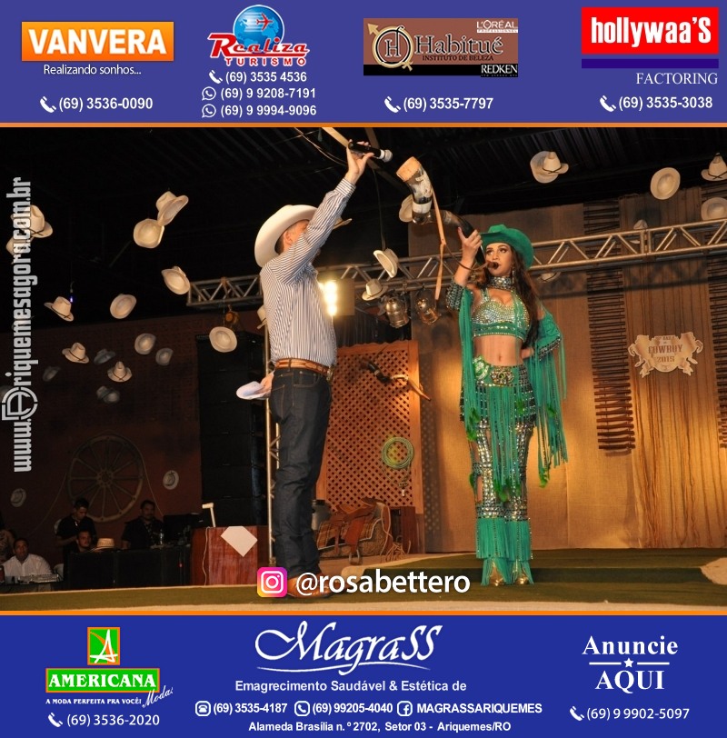 VAMOS LEMBRAR? EXPOARI - 26º Baile do Cowboy em Ariquemes, desfile & galera