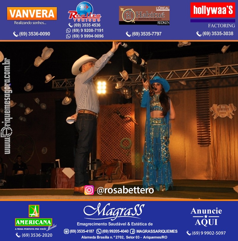 VAMOS LEMBRAR? EXPOARI - 26º Baile do Cowboy em Ariquemes, desfile & galera