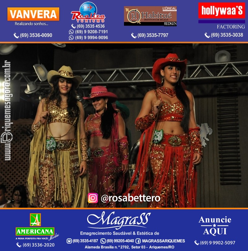 VAMOS LEMBRAR? EXPOARI - 26º Baile do Cowboy em Ariquemes, desfile & galera
