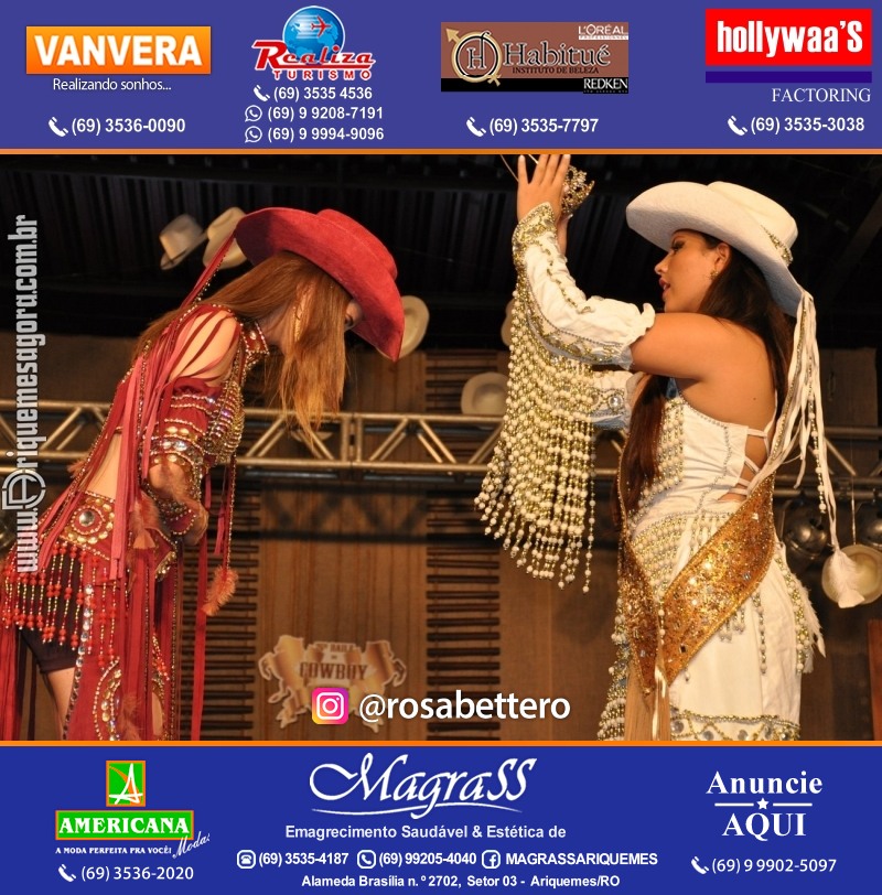VAMOS LEMBRAR? EXPOARI - 26º Baile do Cowboy em Ariquemes, desfile & galera