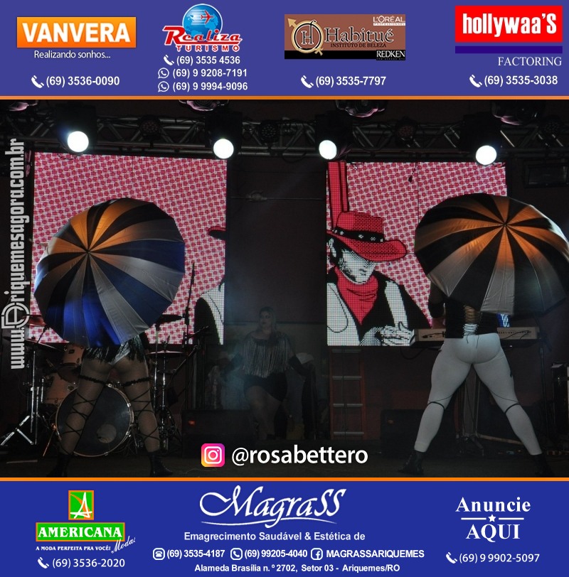 VAMOS LEMBRAR? EXPOARI - 26º Baile do Cowboy em Ariquemes, desfile & galera