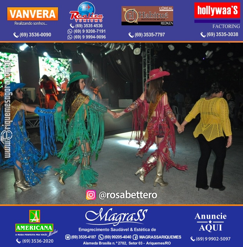 VAMOS LEMBRAR? EXPOARI - 26º Baile do Cowboy em Ariquemes, desfile & galera