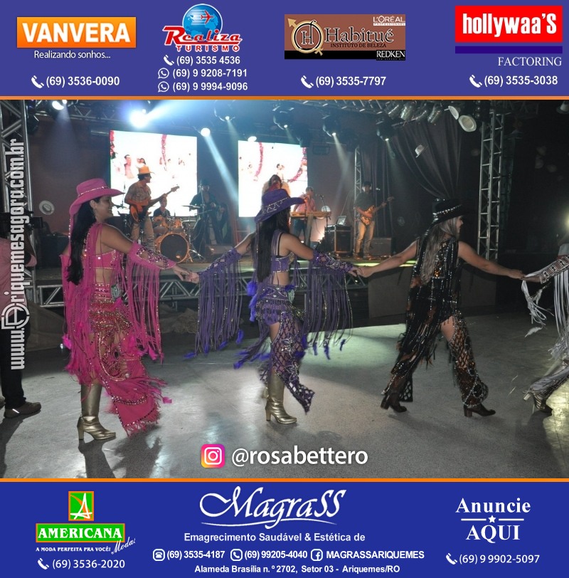 VAMOS LEMBRAR? EXPOARI - 26º Baile do Cowboy em Ariquemes, desfile & galera