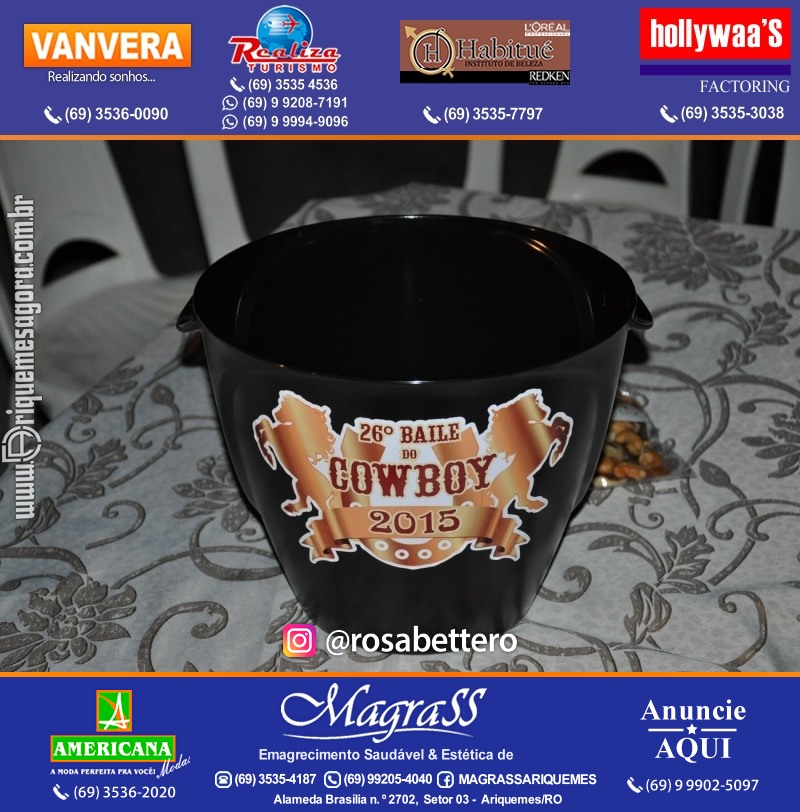 VAMOS LEMBRAR? EXPOARI - 26º Baile do Cowboy em Ariquemes, desfile & galera