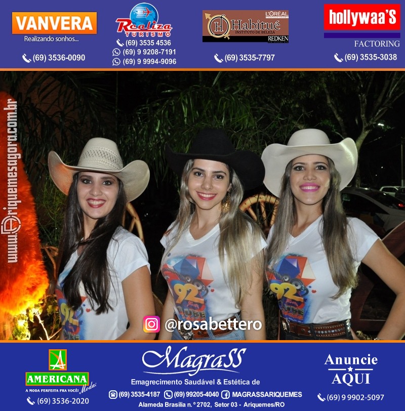 VAMOS LEMBRAR? EXPOARI - 26º Baile do Cowboy em Ariquemes, desfile & galera