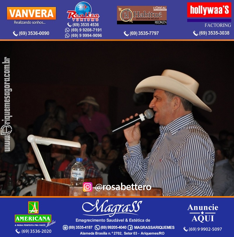VAMOS LEMBRAR? EXPOARI - 26º Baile do Cowboy em Ariquemes, desfile & galera