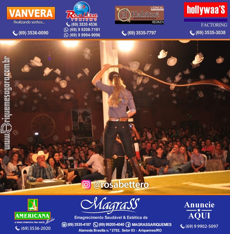 VAMOS LEMBRAR? EXPOARI - 26º Baile do Cowboy em Ariquemes, desfile & galera