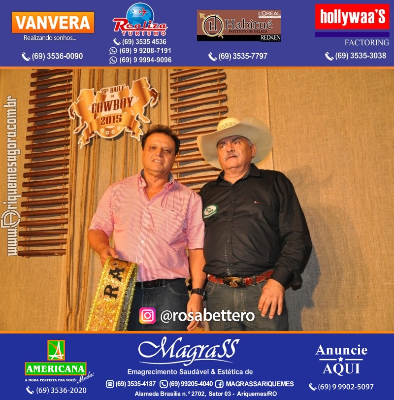VAMOS LEMBRAR? EXPOARI - 26º Baile do Cowboy em Ariquemes, desfile & galera