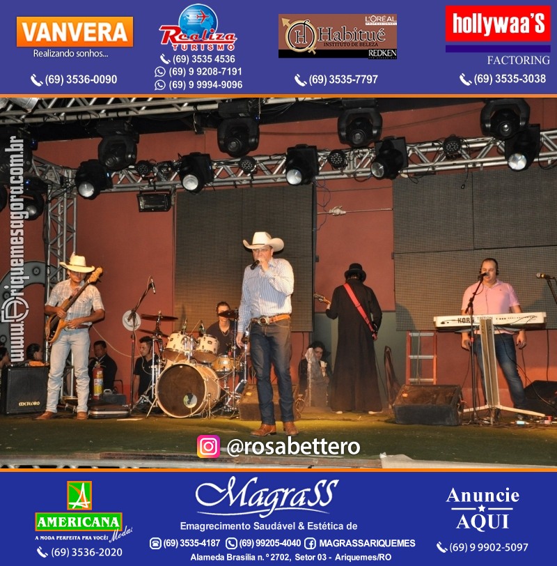 VAMOS LEMBRAR? EXPOARI - 26º Baile do Cowboy em Ariquemes, desfile & galera