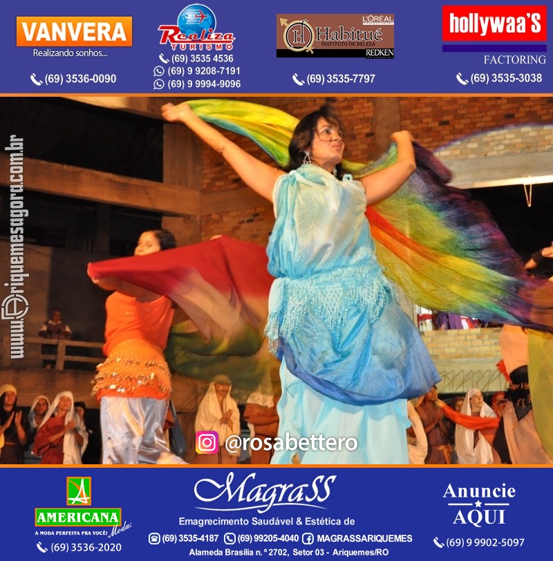 VAMOS LEMBRAR? Teatro “Paixão de Cristo” em Ariquemes