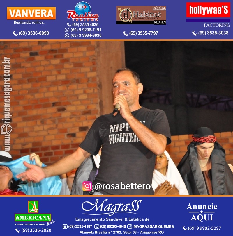 VAMOS LEMBRAR? Teatro “Paixão de Cristo” em Ariquemes