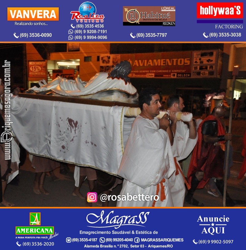 VAMOS LEMBRAR? Teatro “Paixão de Cristo” em Ariquemes