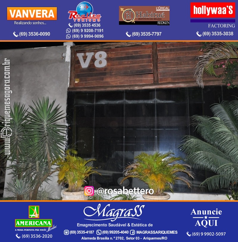 VAMOS LEMBRAR? Aniversário V-8 “Esse é o Lugar” em Ariquemes