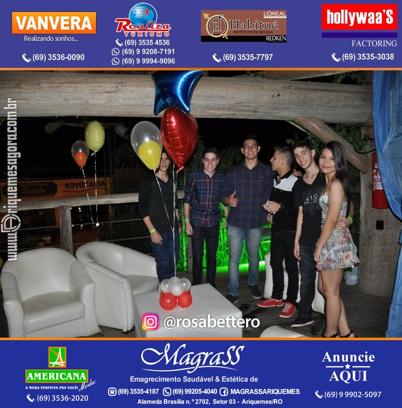 VAMOS LEMBRAR? Aniversário V-8 “Esse é o Lugar” em Ariquemes