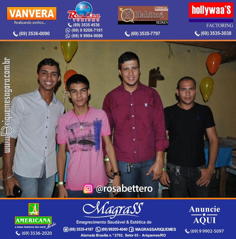 VAMOS LEMBRAR? Aniversário V-8 “Esse é o Lugar” em Ariquemes