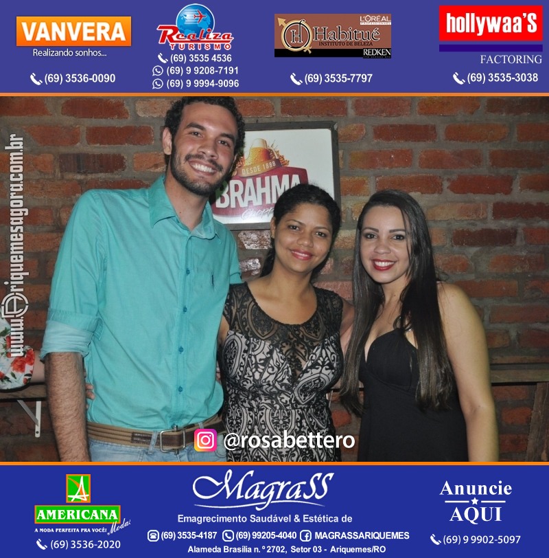 VAMOS LEMBRAR? Aniversário V-8 “Esse é o Lugar” em Ariquemes