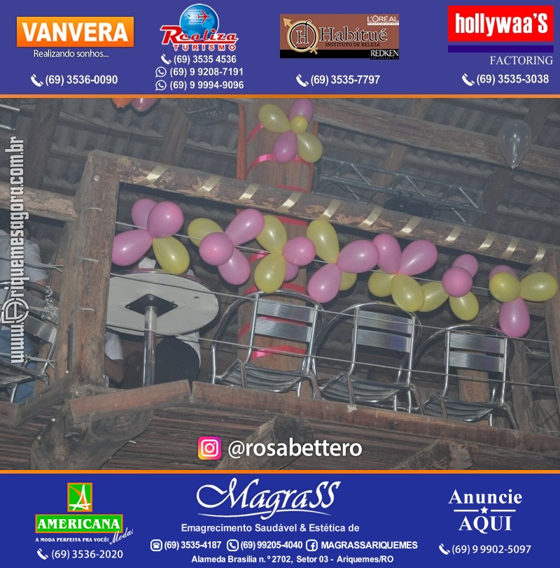 VAMOS LEMBRAR? Aniversário V-8 “Esse é o Lugar” em Ariquemes