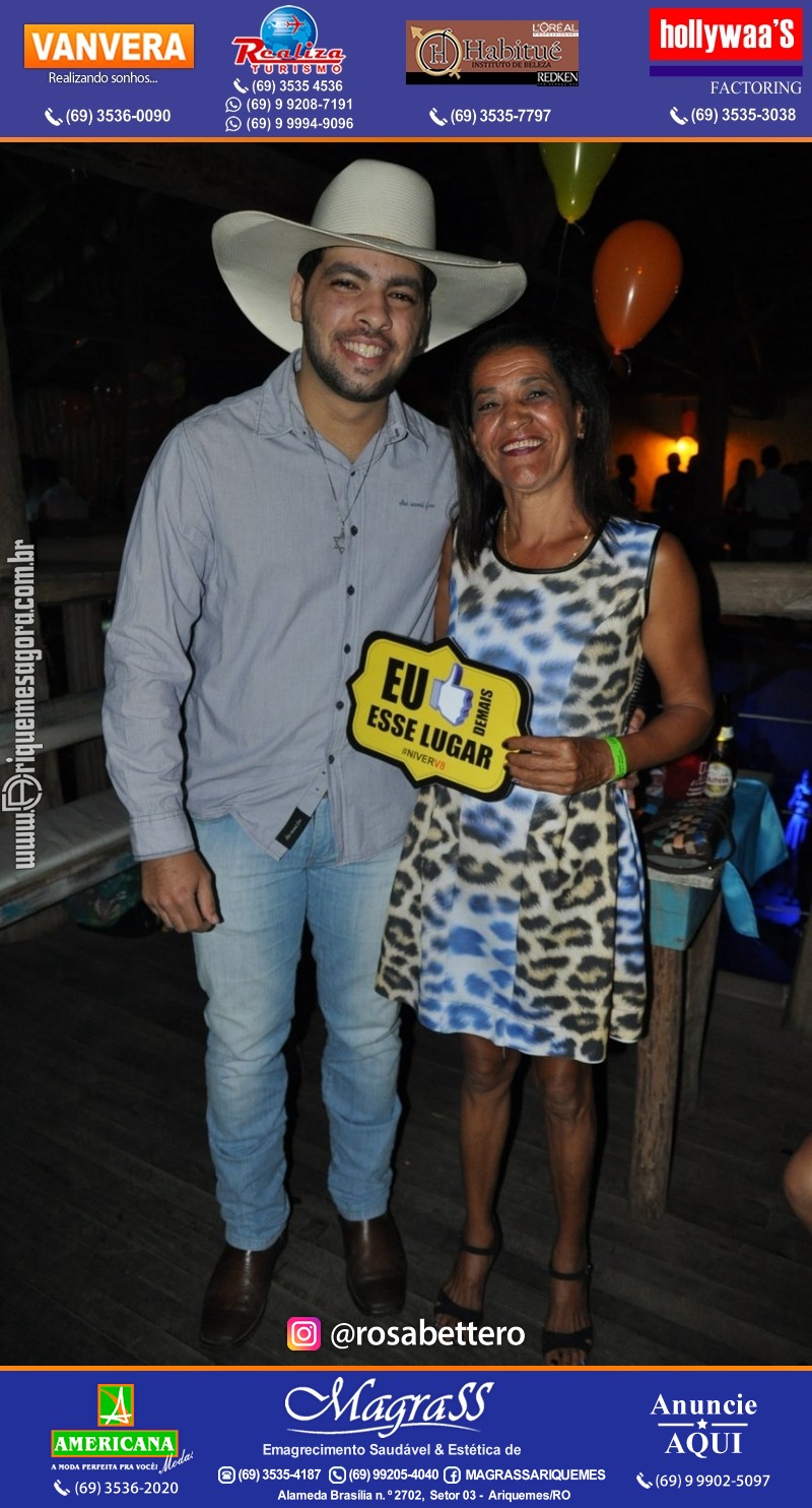 VAMOS LEMBRAR? Aniversário V-8 “Esse é o Lugar” em Ariquemes